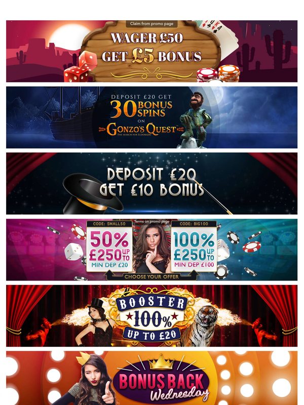 Online Casino Promotional Graphics - Times Six VA